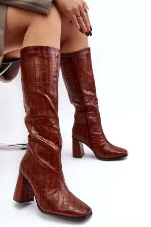 Heel boots