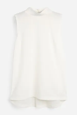 High Neck Sleeveless Top