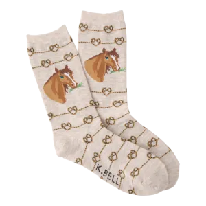 Horse Love Knot Socks