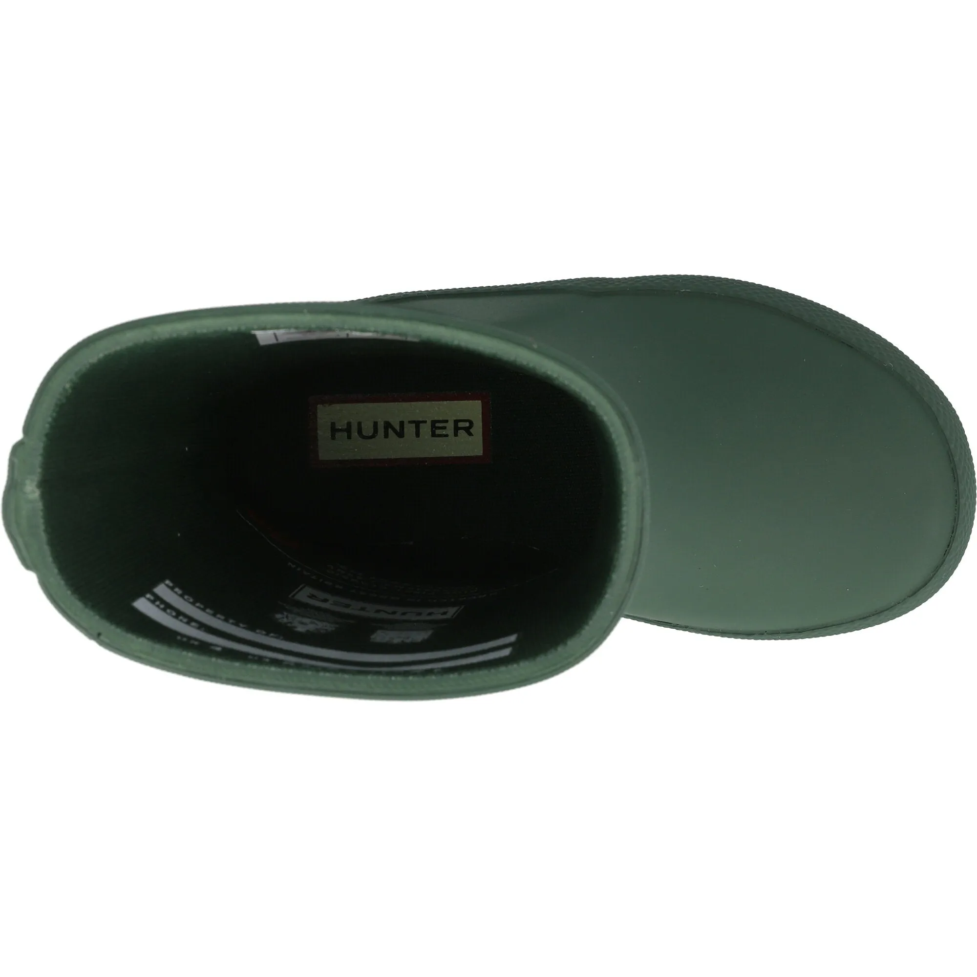 Hunter Kids First Classic Green Rain Boots