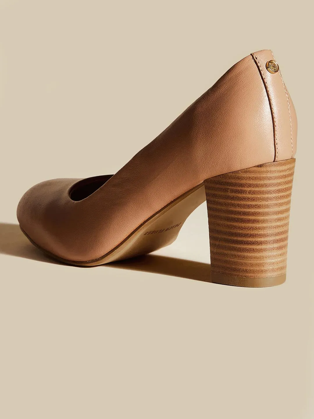 Isabel Leather Heels