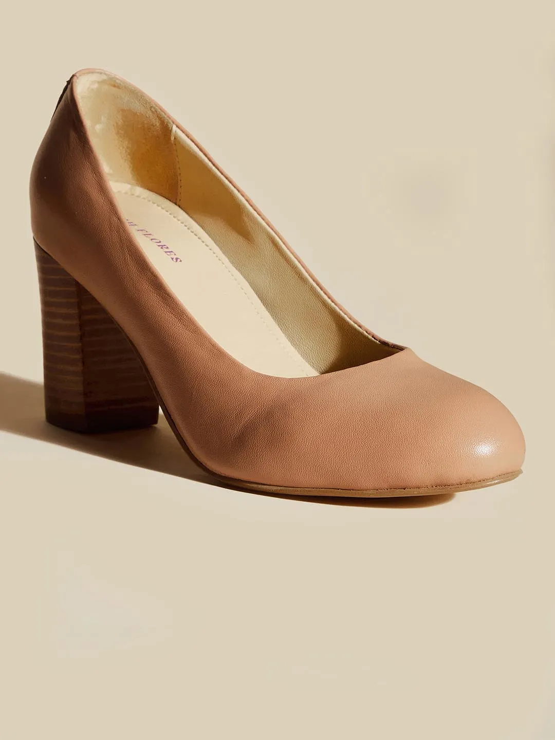 Isabel Leather Heels