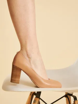 Isabel Leather Heels