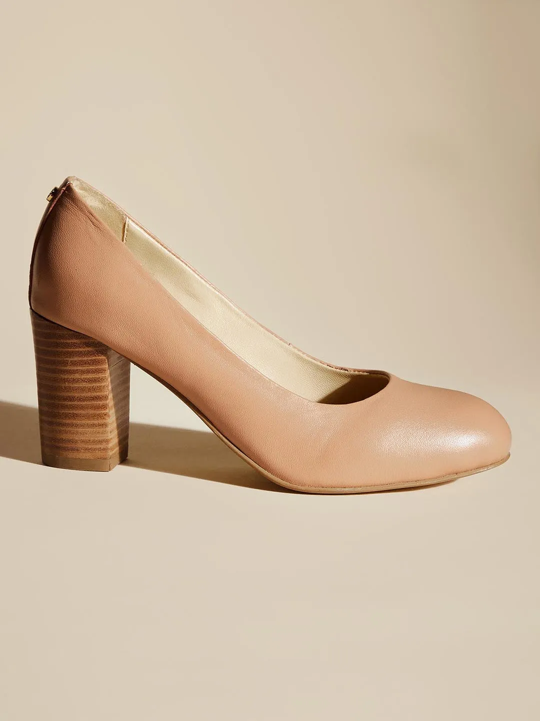 Isabel Leather Heels