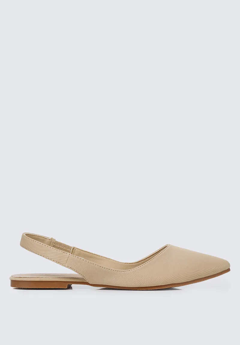 Kate Comfy Ballerina In Nude