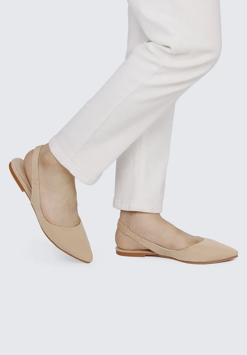 Kate Comfy Ballerina In Nude