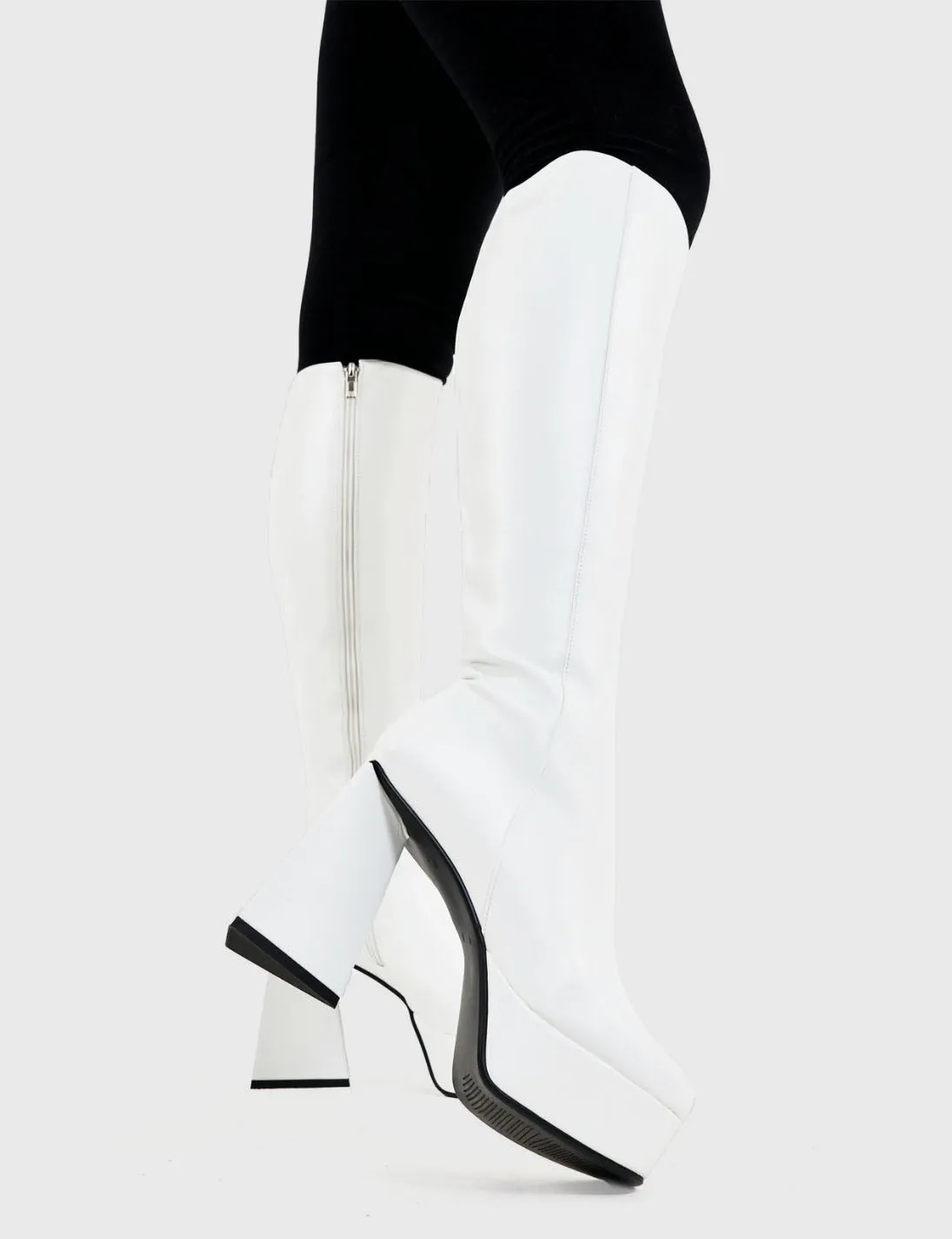 Keepin' It Classy Platform Knee High Boots