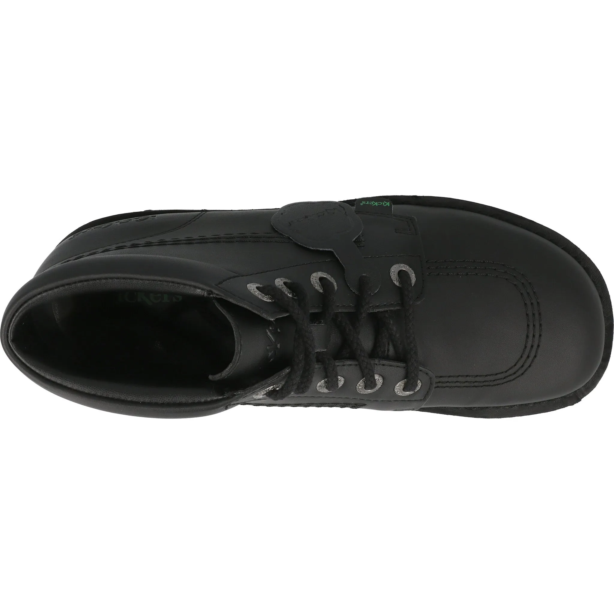 Kickers Kick Hi Vegan Black Ankle Boots