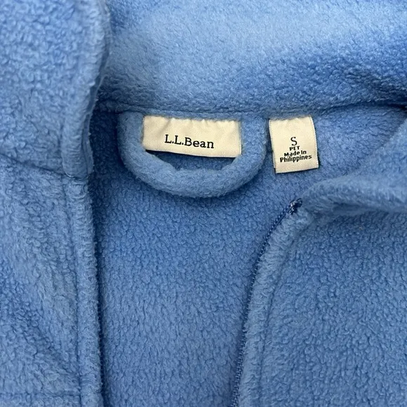 LL‎ BEAN Long Robe, Housecoat Small Light Blue So Comfy!!