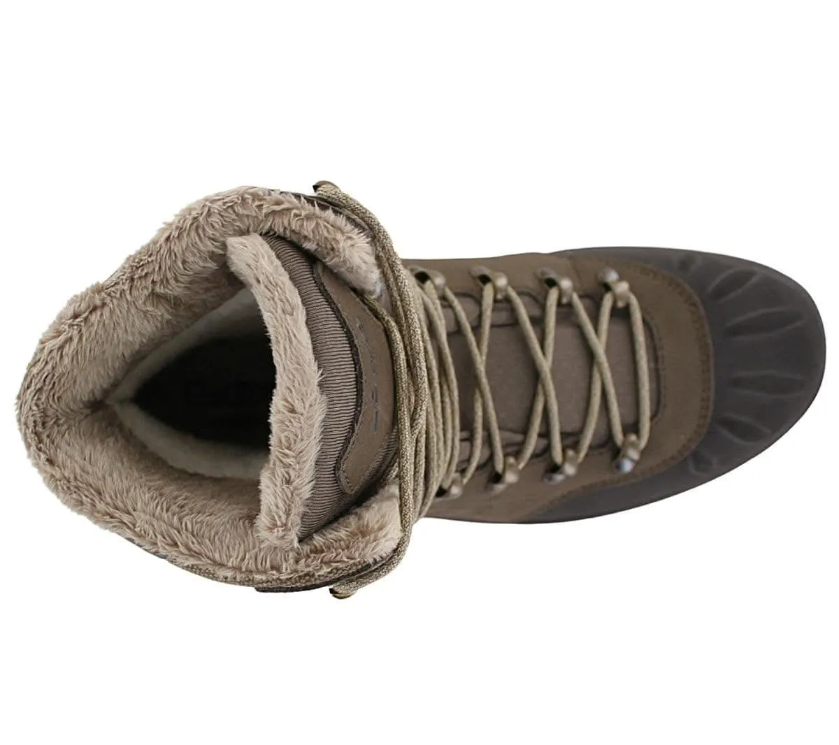 LOWA Nabucco EVO GTX WS - GORE-TEX - Damen Winter Stiefel Leder Braun 420539-0436