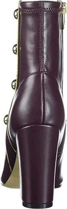 Marc Fisher Women's Abela Fashion Boot, Burgundy, 9