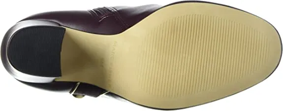 Marc Fisher Women's Abela Fashion Boot, Burgundy, 9