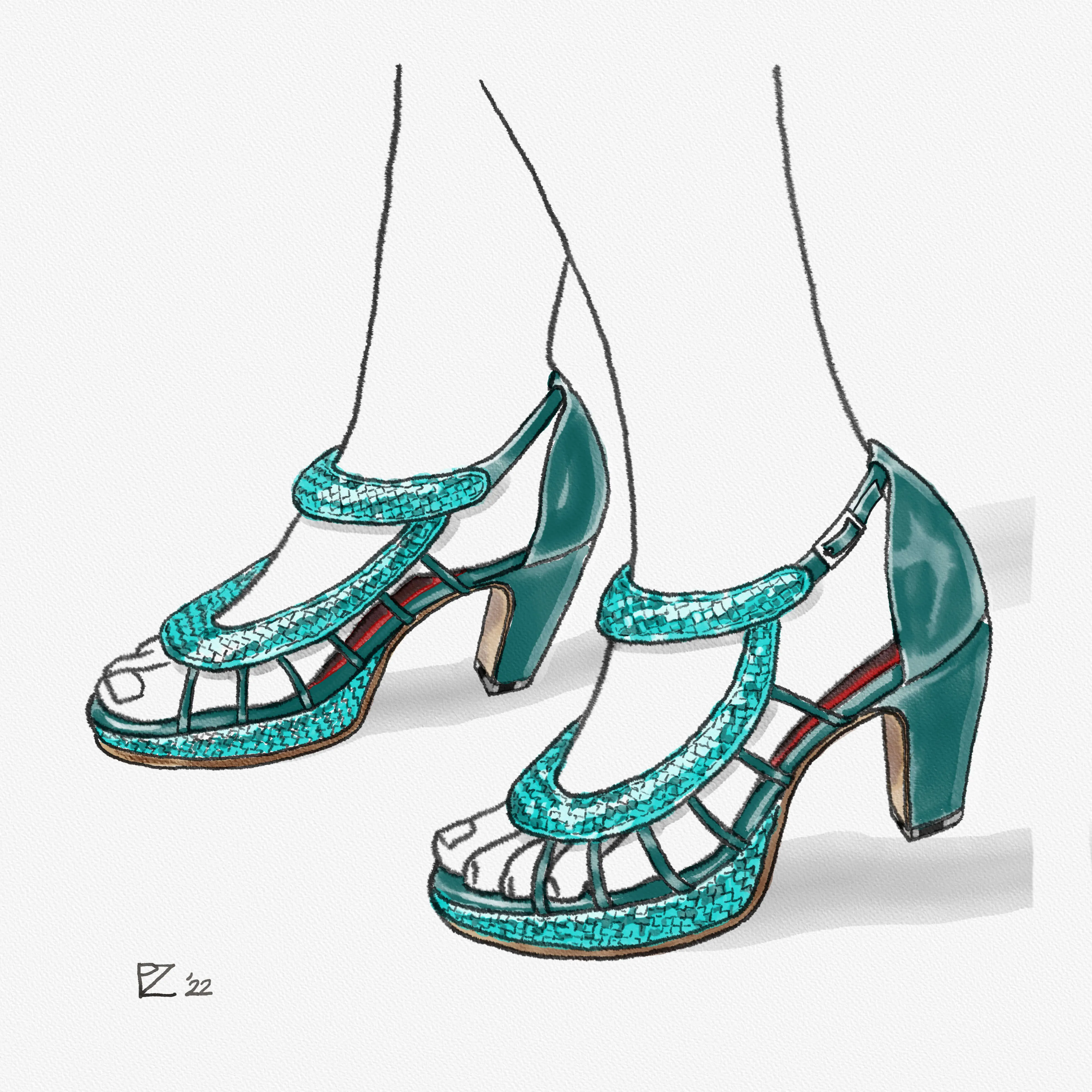 Marie - Turquoise