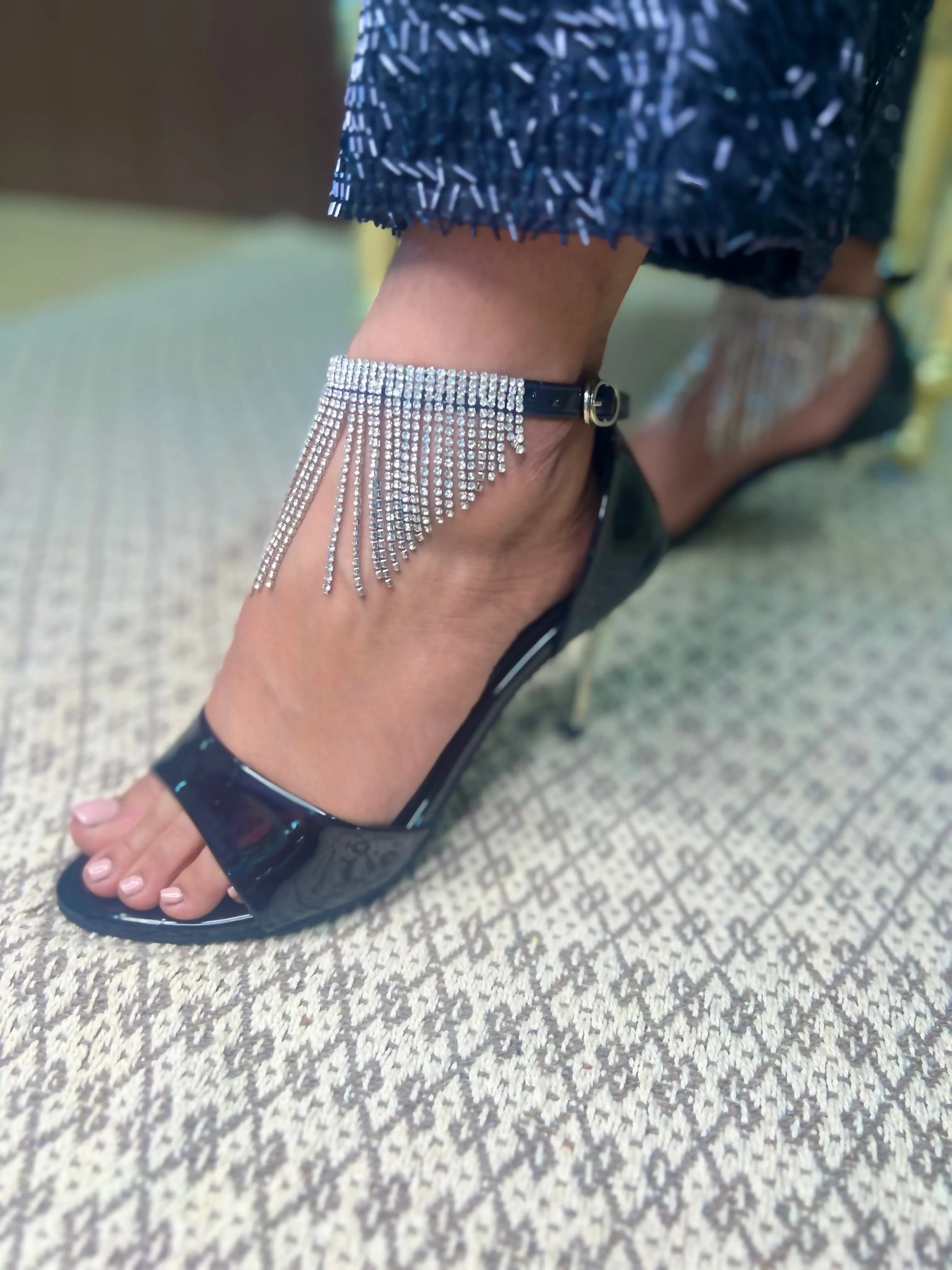 Midnight Glam Heels