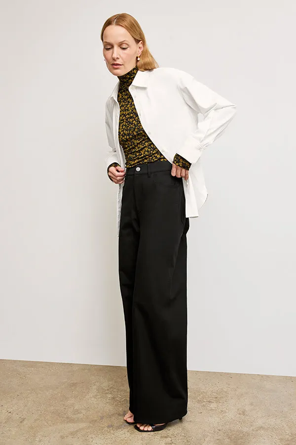 Milo Wide-Leg Jean - Eco Better Than Denim :: Black