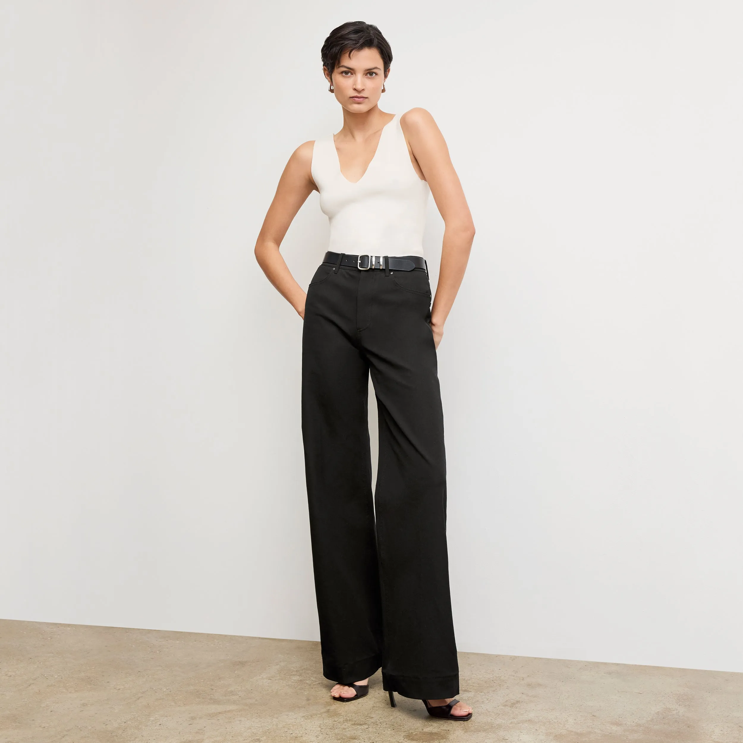 Milo Wide-Leg Jean - Eco Better Than Denim :: Black