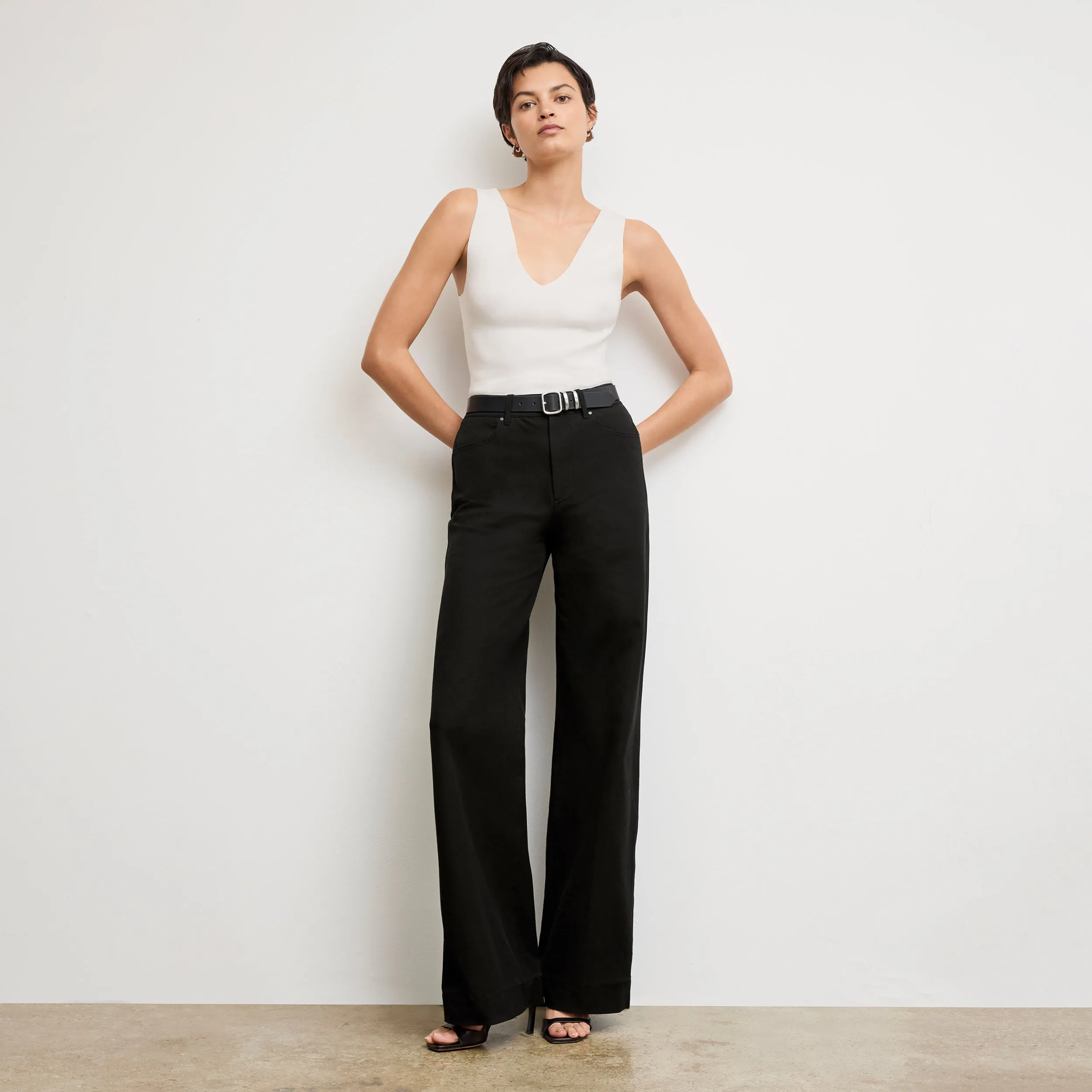Milo Wide-Leg Jean - Eco Better Than Denim :: Black
