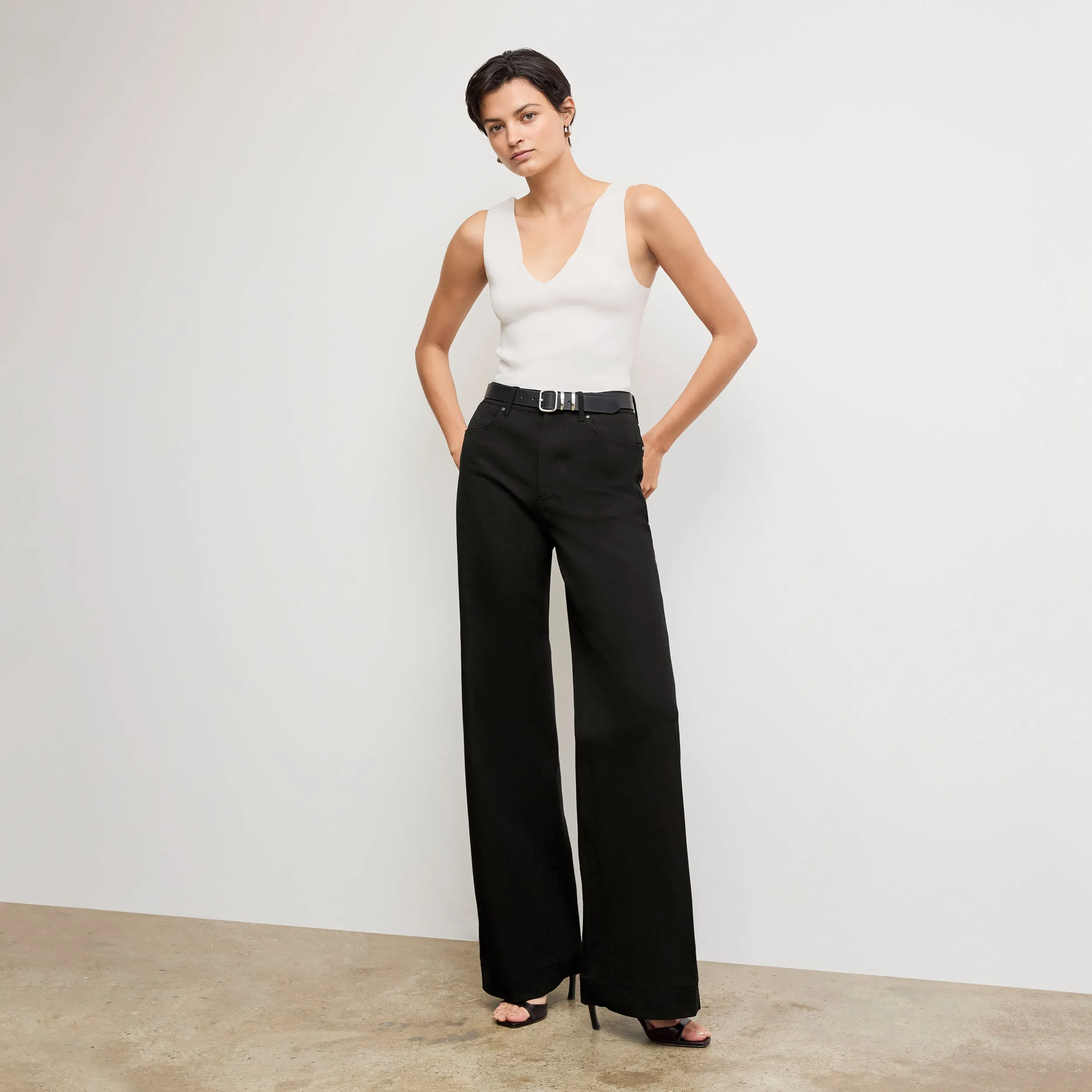 Milo Wide-Leg Jean - Eco Better Than Denim :: Black