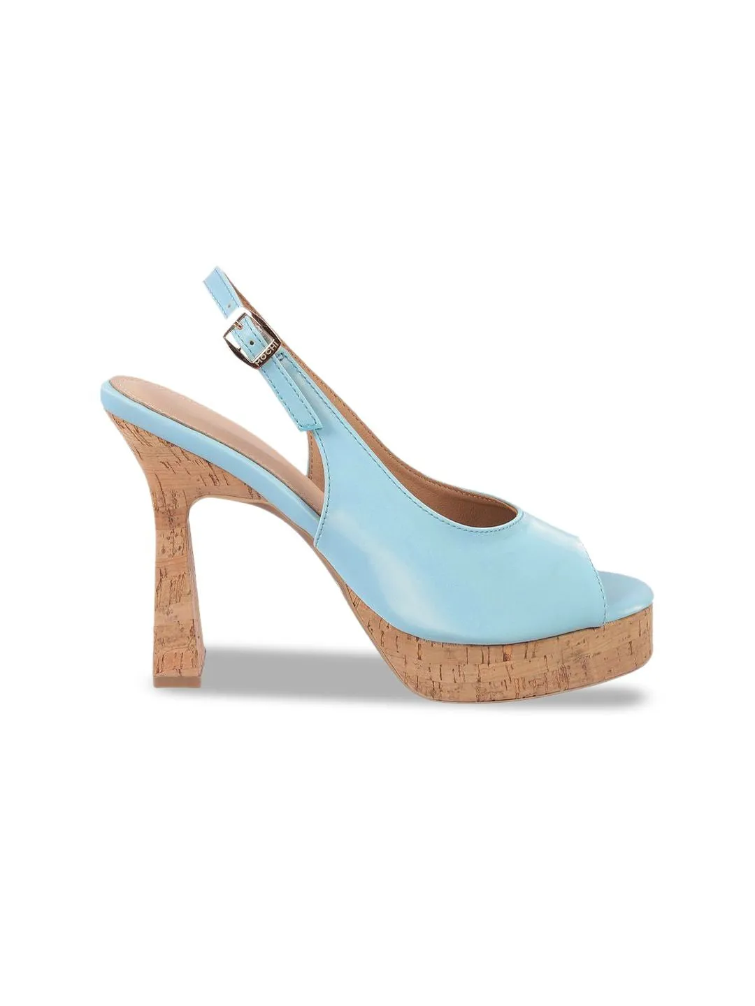 Mochi Block Heel Peep Toes