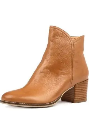 Mockas Boot Dark Tan