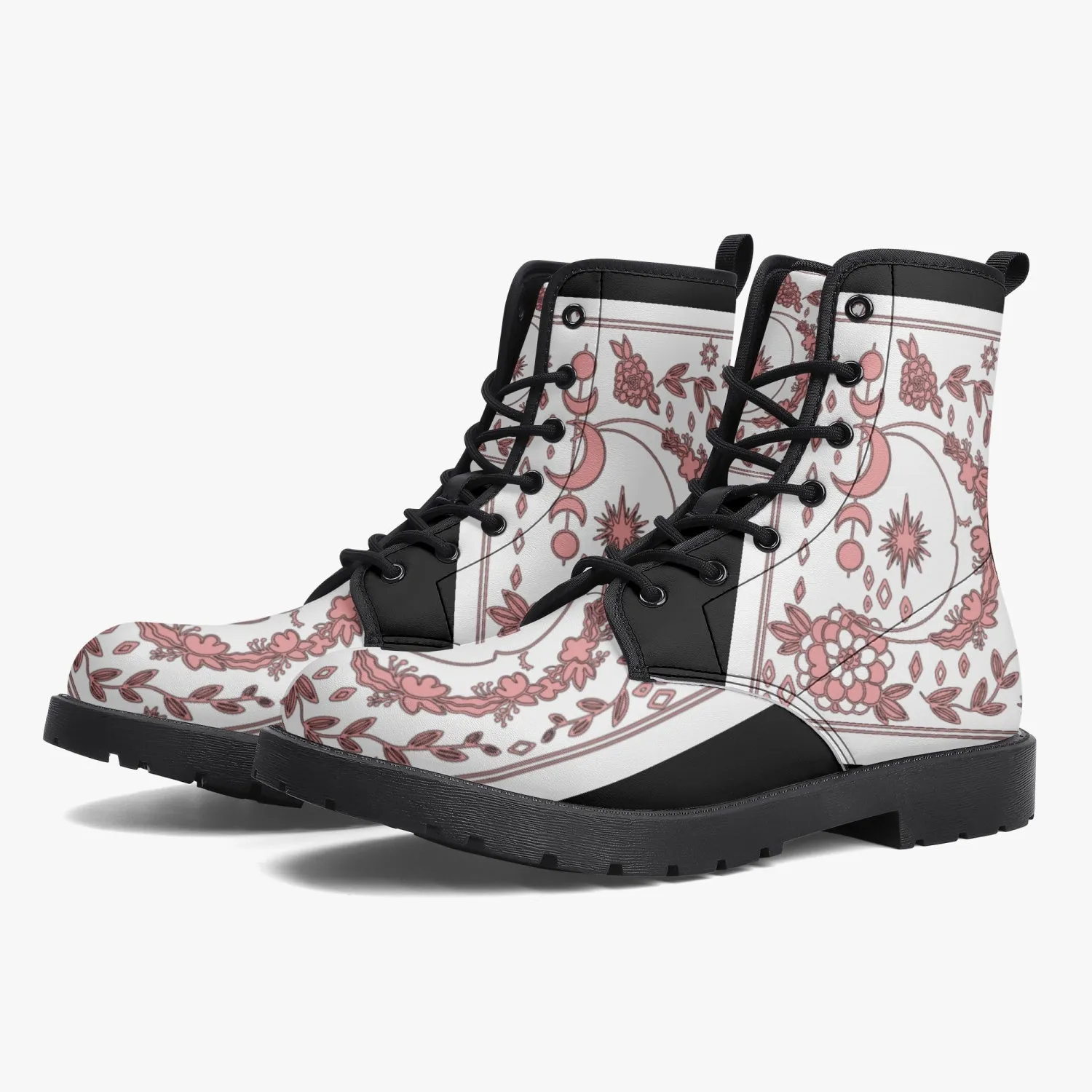 MyVybz Floral Beauty Leather Boots