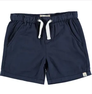 Navy Twill Shorts
