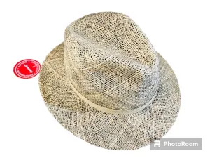 New Hand Woven in Canada Lanning Hat, quality workmanship, Unisex! Natural sz M
