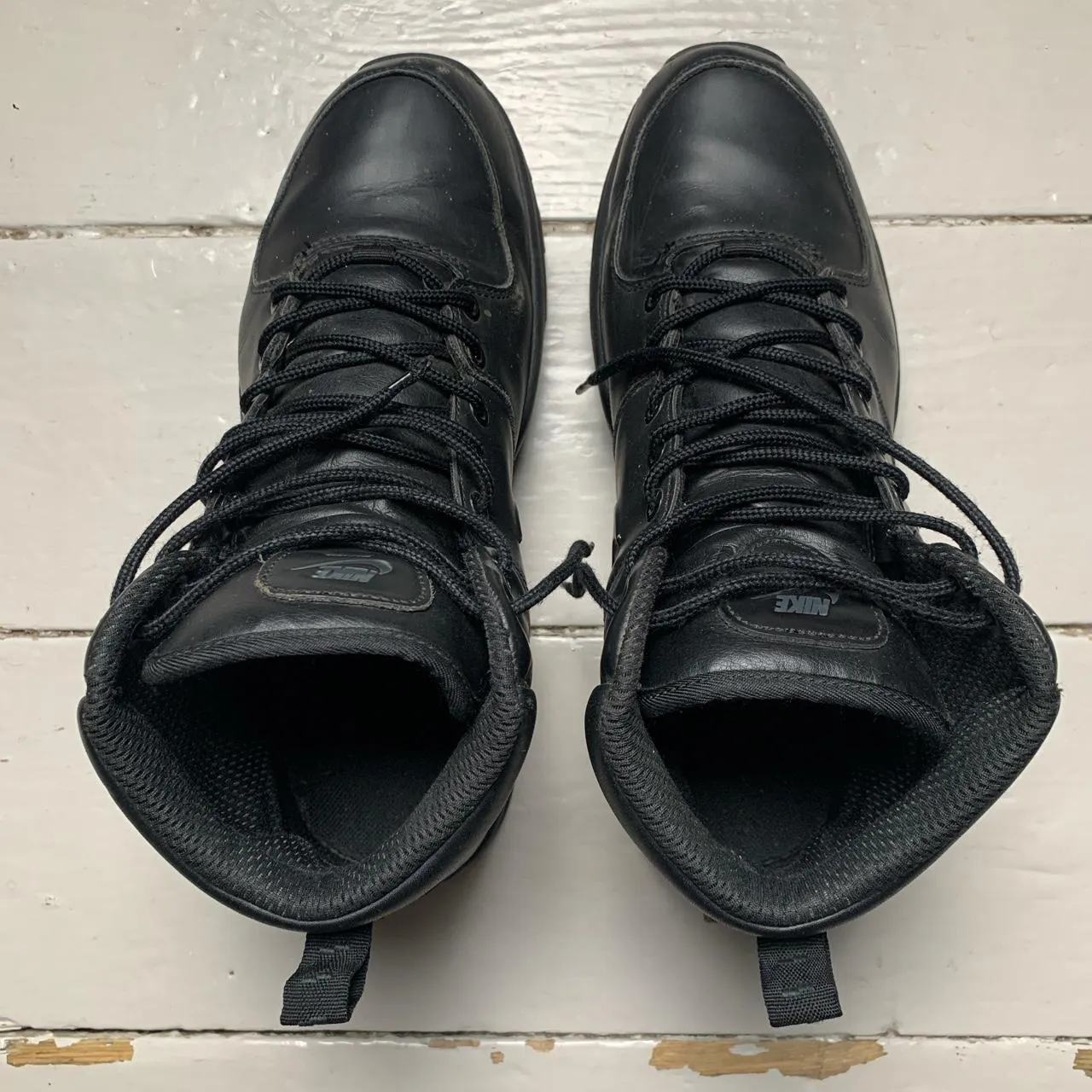 Nike Black High Top Boots Sneakers