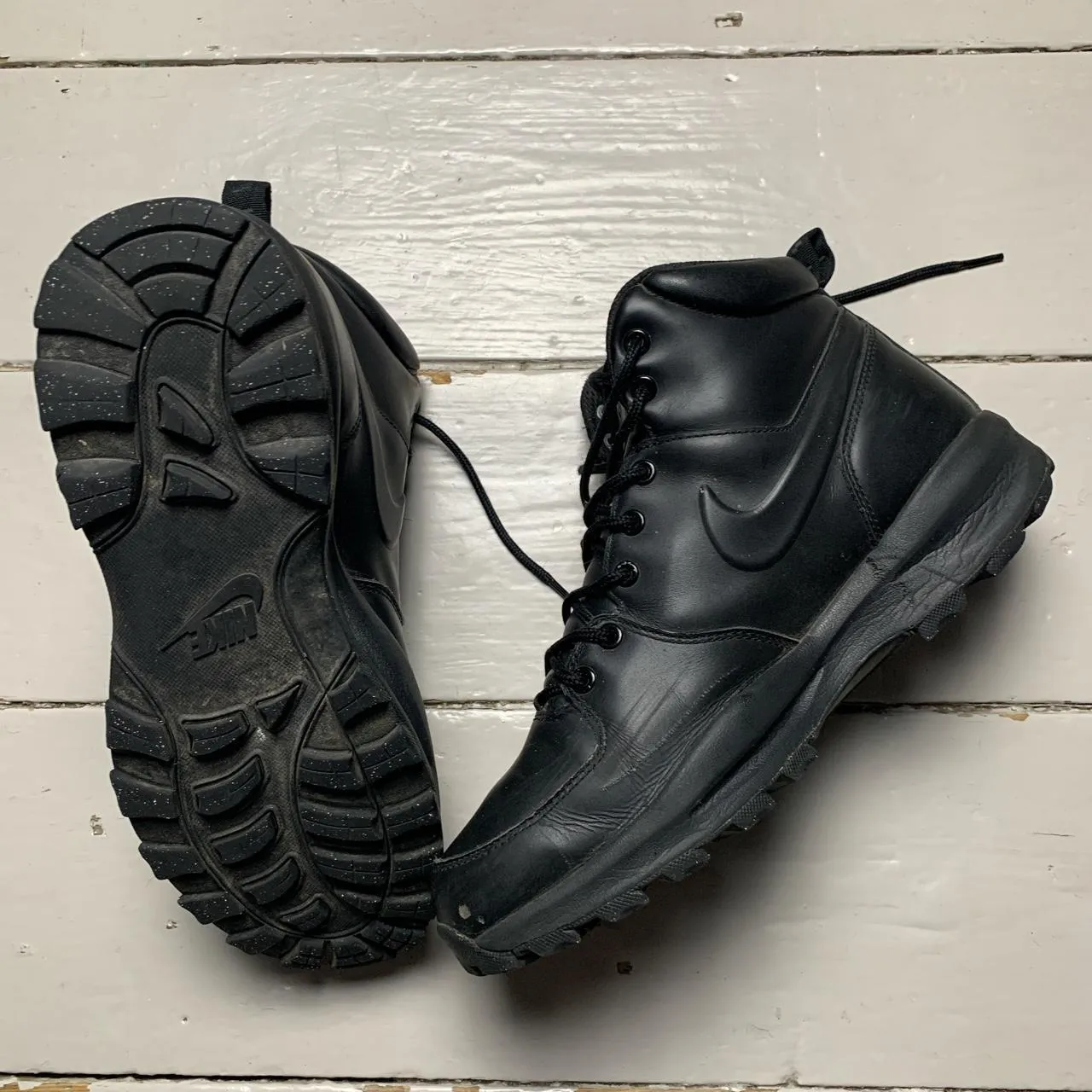 Nike Black High Top Boots Sneakers