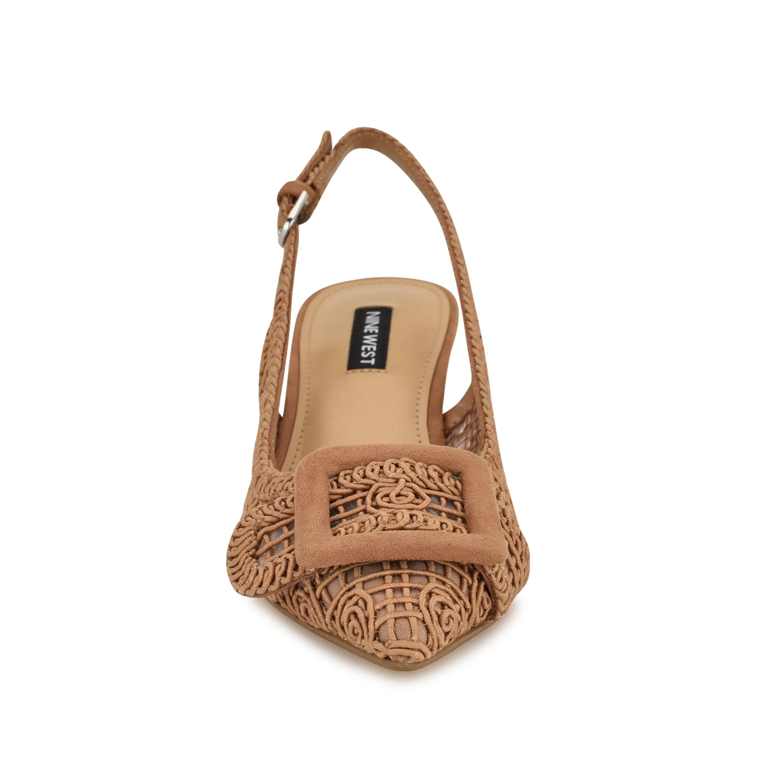 Nolla Woven Slingback Pumps