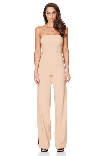 Nookie Glamour Jumpsuit - Camel, Final Sale