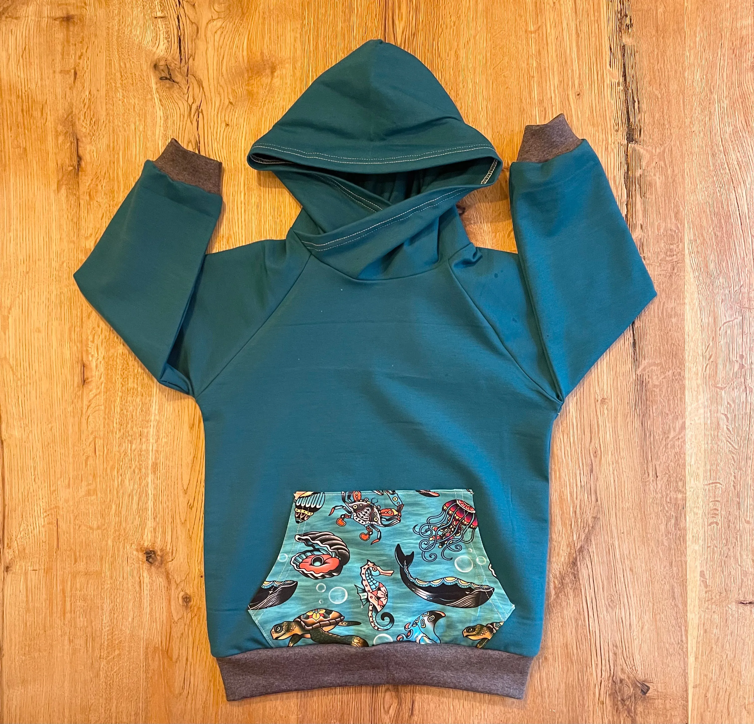 Ocean Hoodie - 5-6 Years