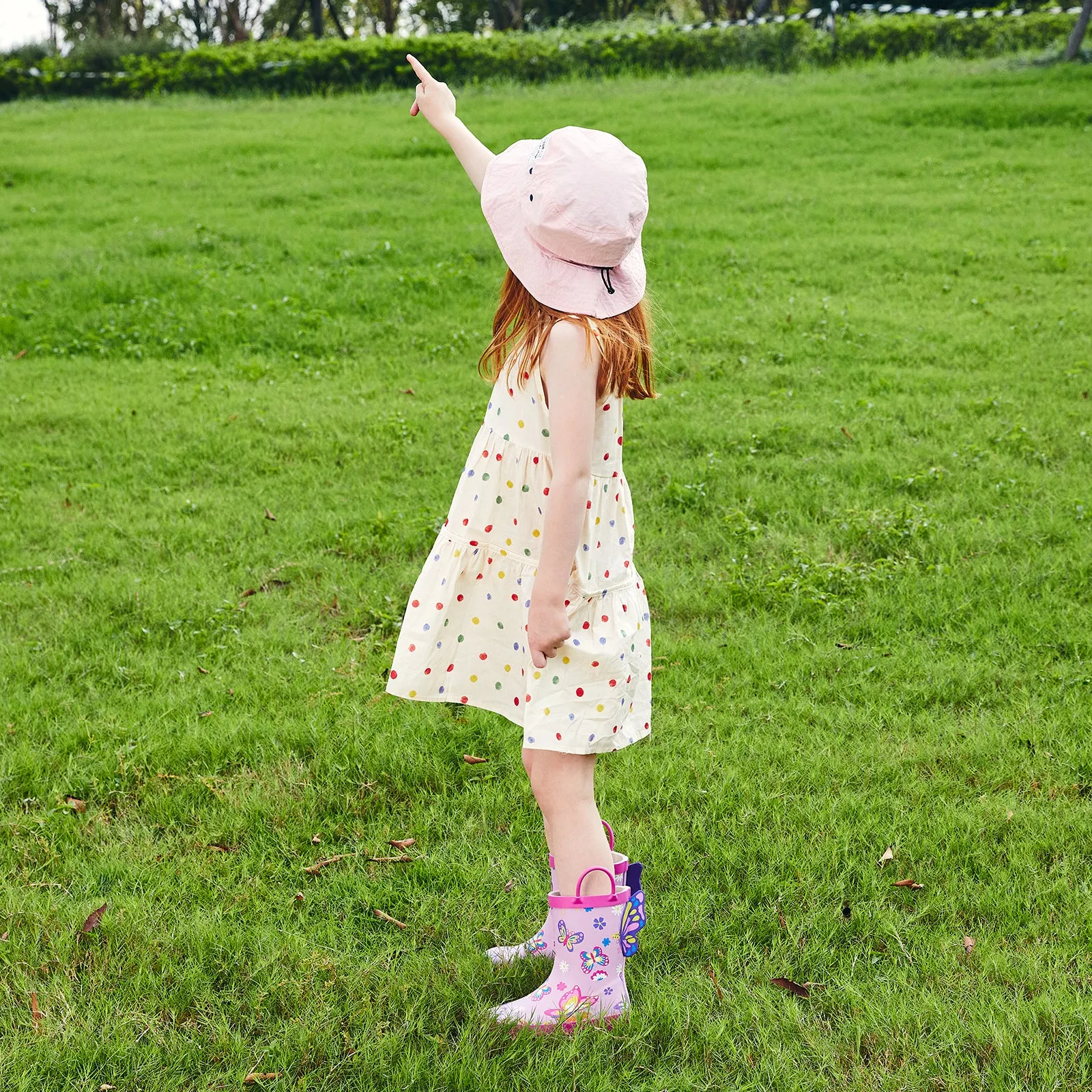 Purple Butterfly Unicorn Toddler Rubber Rain Boots