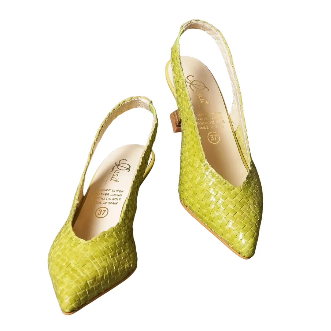 Quait Trenzado Woven Heel