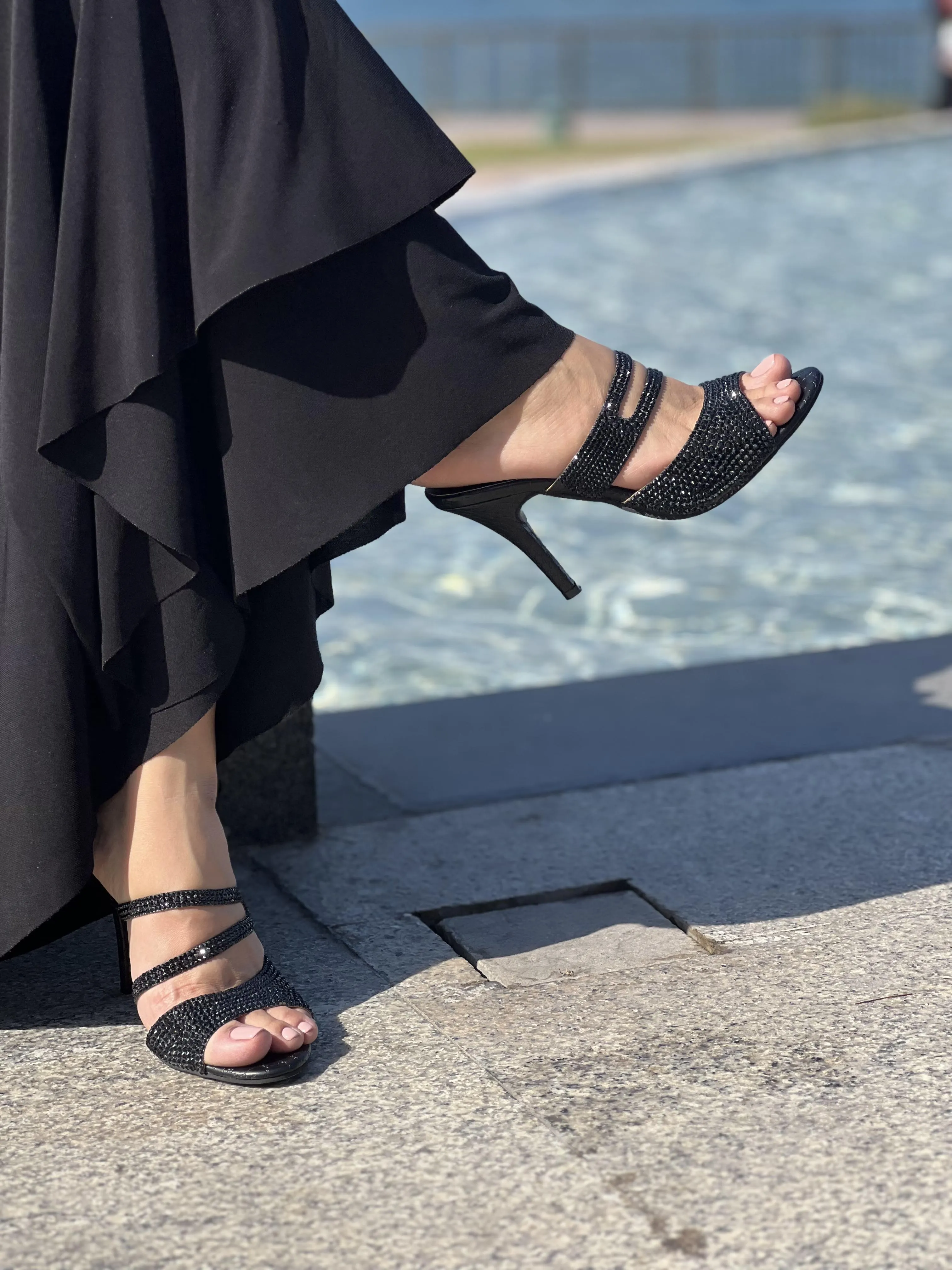 Rabia Heels S206H - Black
