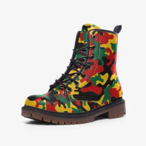 Rasta Camo Boots