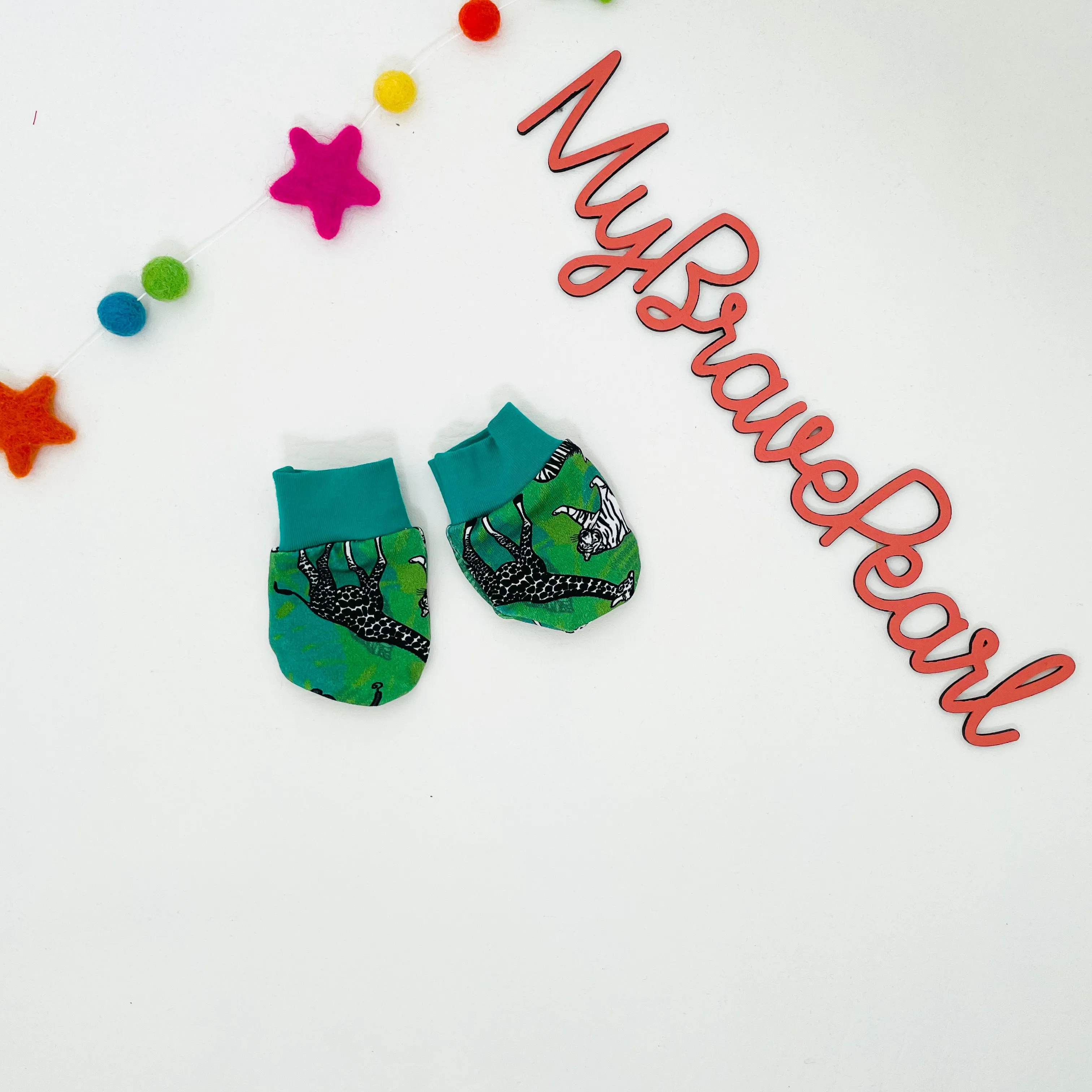 Ready To Ship Baby Scratch Mitts