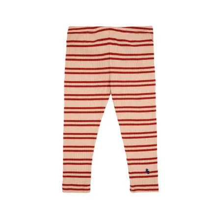Red Stripes Leggings