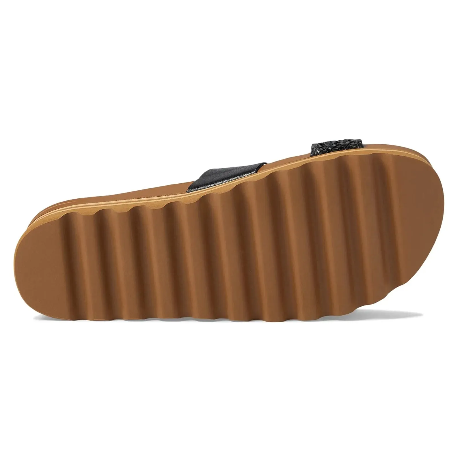 Reef Cushion Vista Hi Vegan Leather Women's Slides Sandals