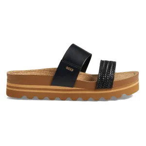 Reef Cushion Vista Hi Vegan Leather Women's Slides Sandals