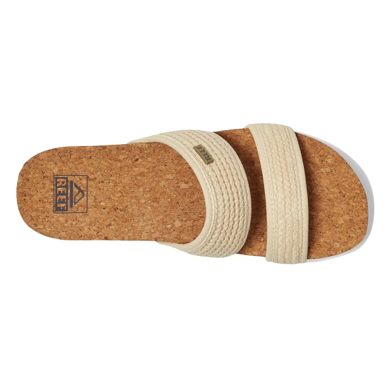 Reef Cushion Vista Hi Vegan Leather Women's Slides Sandals