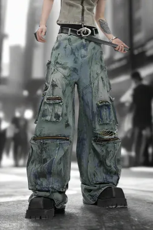 Renegade Multi-Pocket Cargo Jeans