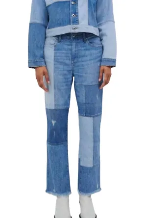 River Straight Leg Jeans In Mirage