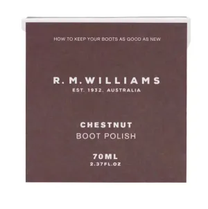 RM Williams Stockmans Boot Polish Chestnut