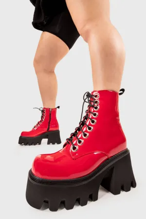 Run To You Chunky Platform Ankle Boots