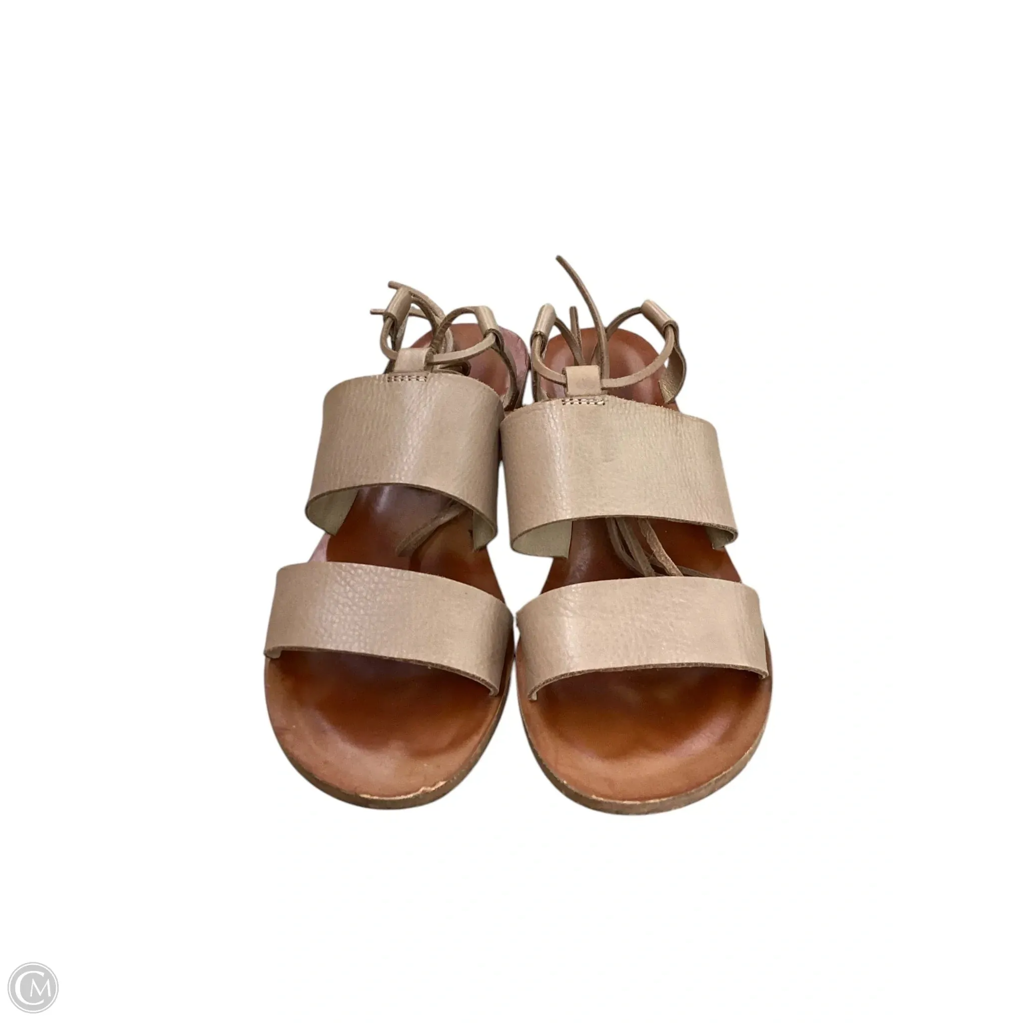 Sandals Flats By Lucky Brand In Beige, Size: 6