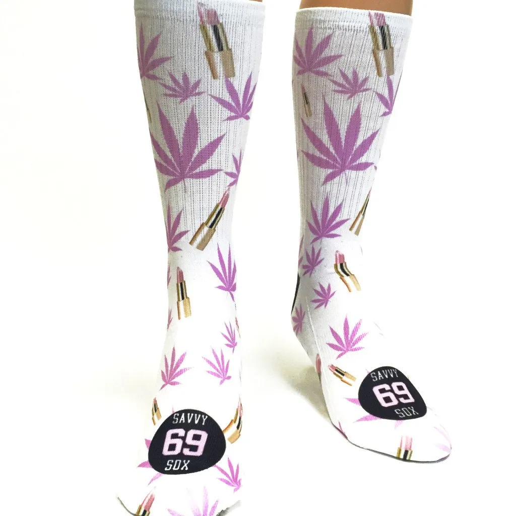 SAVVY SOX JENNY69 CANNABIS SOCKS