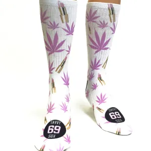 SAVVY SOX JENNY69 CANNABIS SOCKS