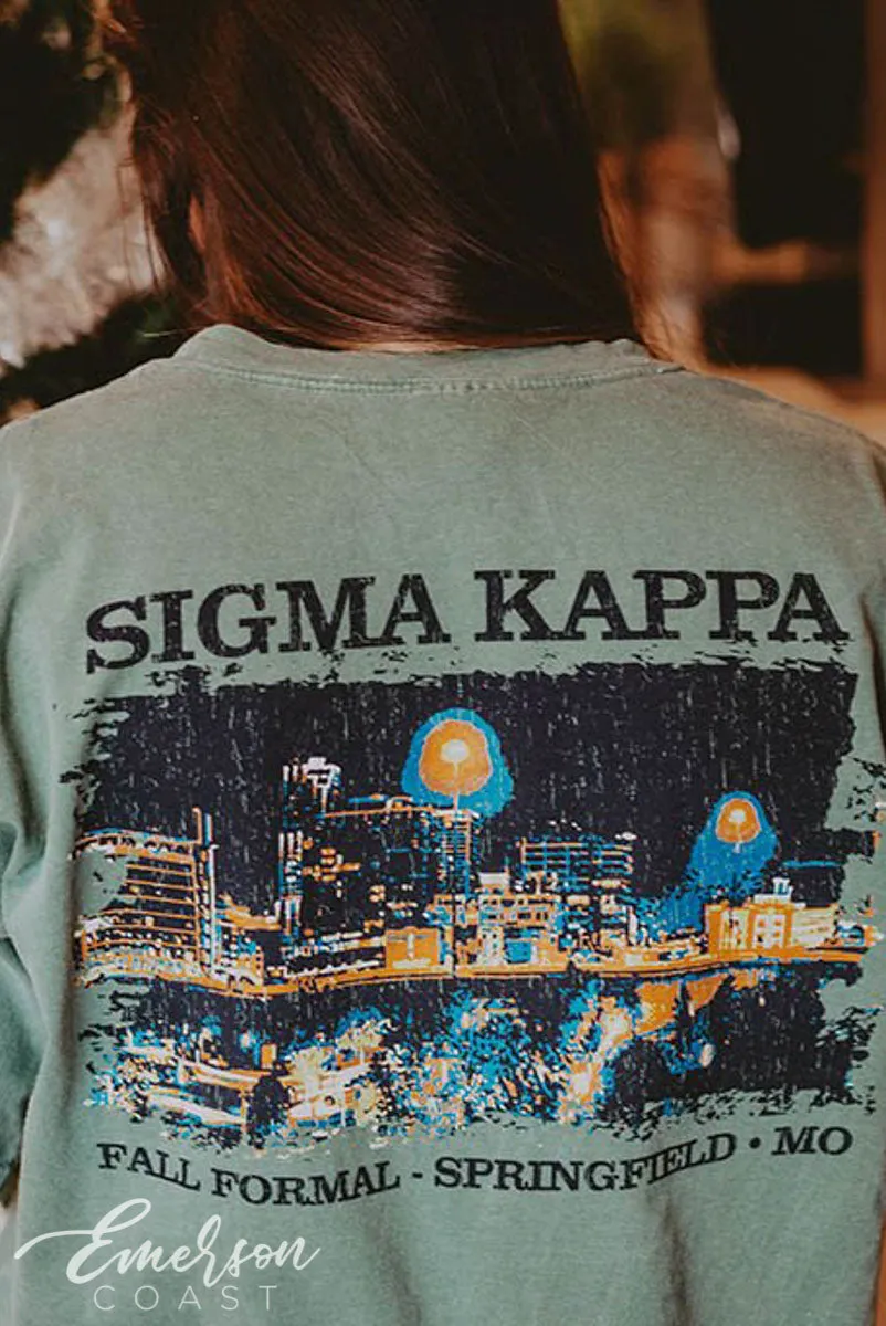 Sigma Kappa Fall Formal Comfy Tee