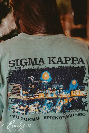 Sigma Kappa Fall Formal Comfy Tee
